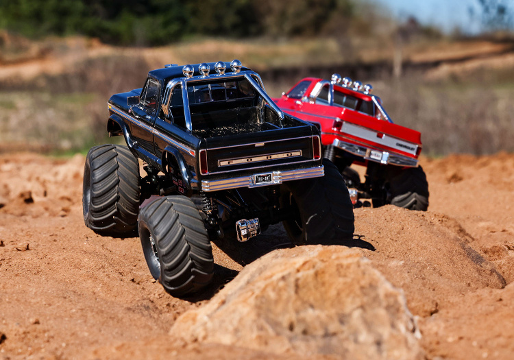 Traxxas TRX-4MT Ford F-150 Monster Truck 4WD 1/18 Svart
