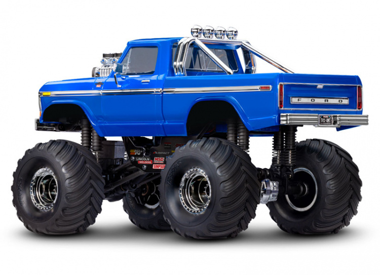 Traxxas TRX-4MT Ford F-150 Monster Truck 4WD 1/18 Blå