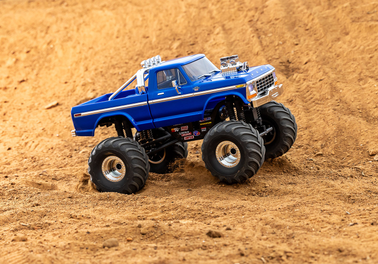 Traxxas TRX-4MT Ford F-150 Monster Truck 4WD 1/18 Blå