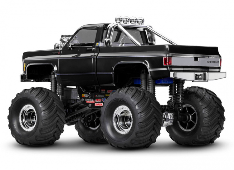 Traxxas TRX-4MT Chevrolet K10 Monster Truck 4WD 1/18 Svart