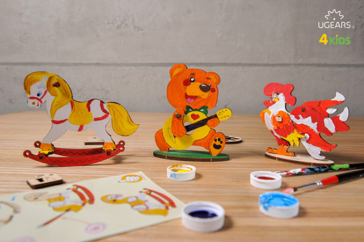 Ugears Björnunge (för barn)