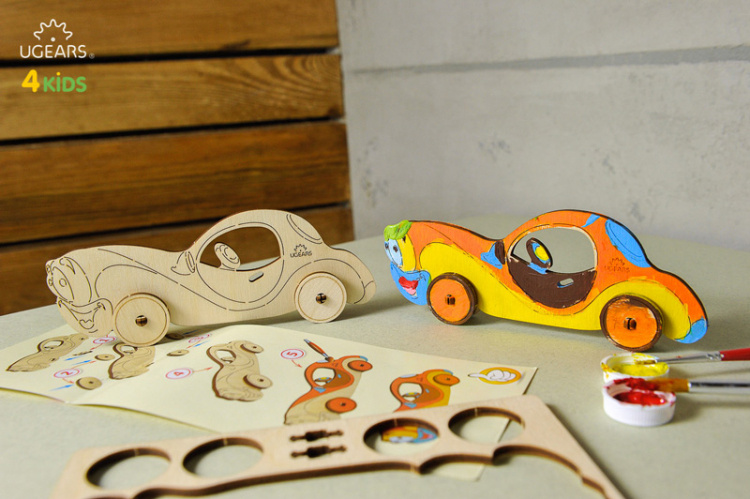 Ugears Bil (för barn)