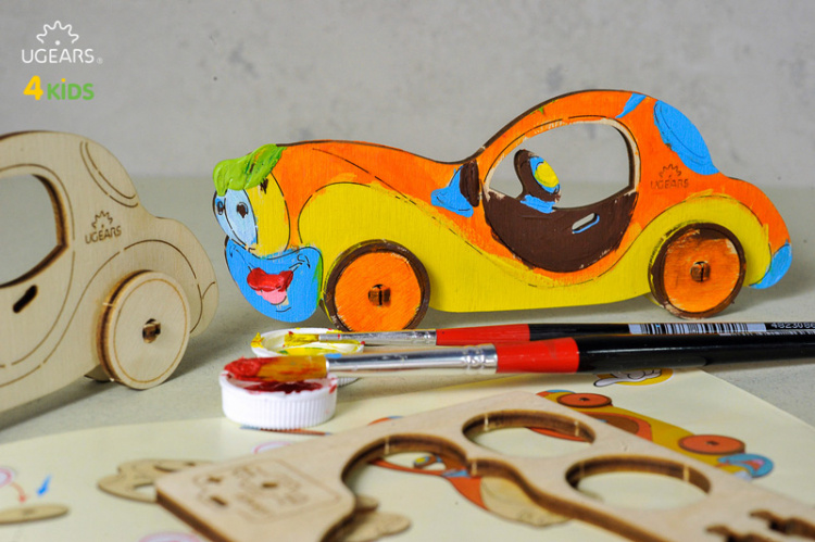 Ugears Bil (för barn)