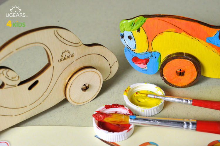 Ugears Bil (för barn)