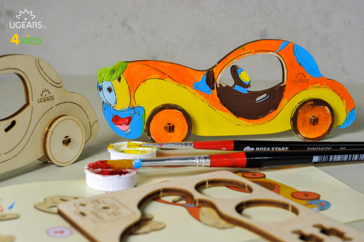 Ugears Bil (för barn)