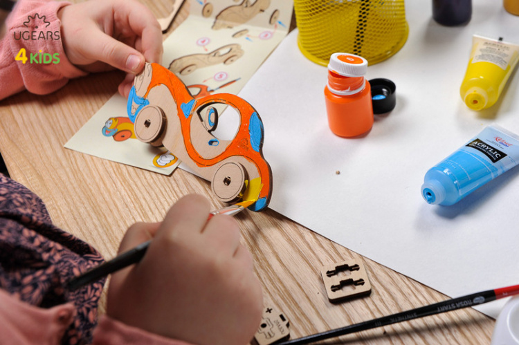 Ugears Bil (för barn)