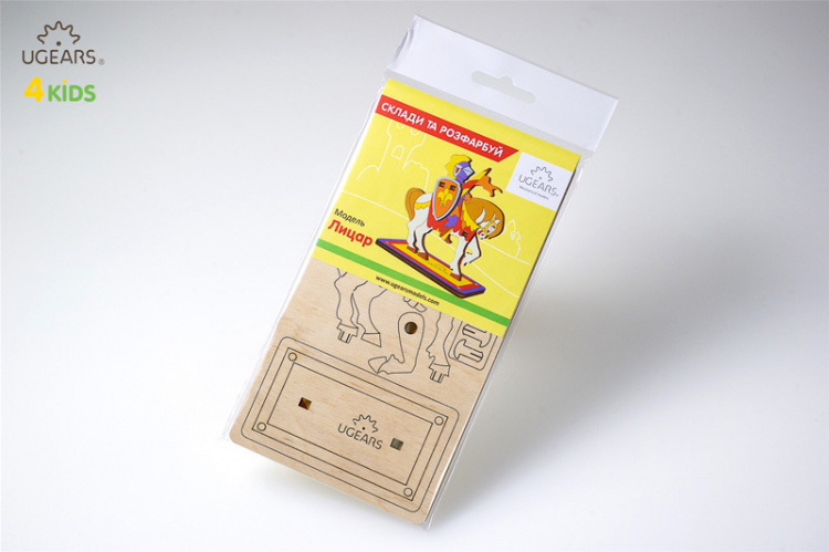 Ugears Riddare på Häst (för barn)