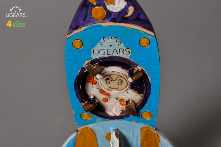 Ugears Raket (för barn)