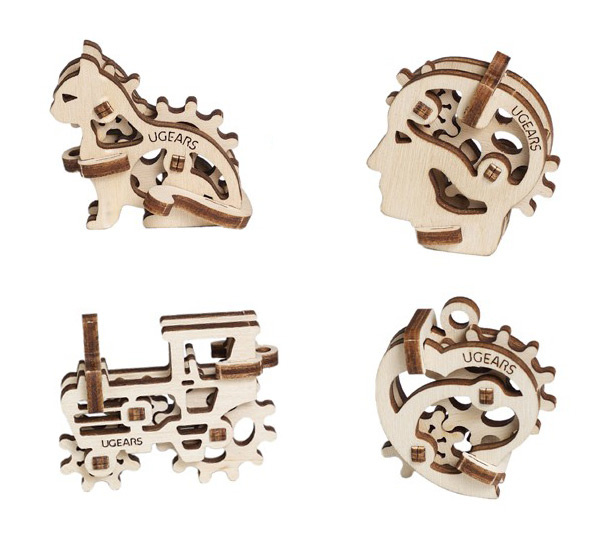 Ugears U-Fidget Tribiks