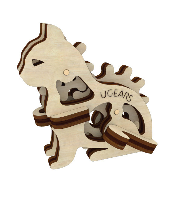 Ugears U-Fidget Tribiks