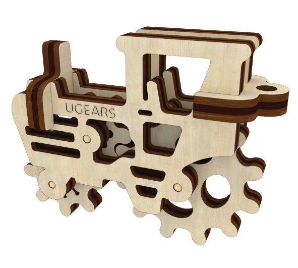 Ugears U-Fidget Tribiks