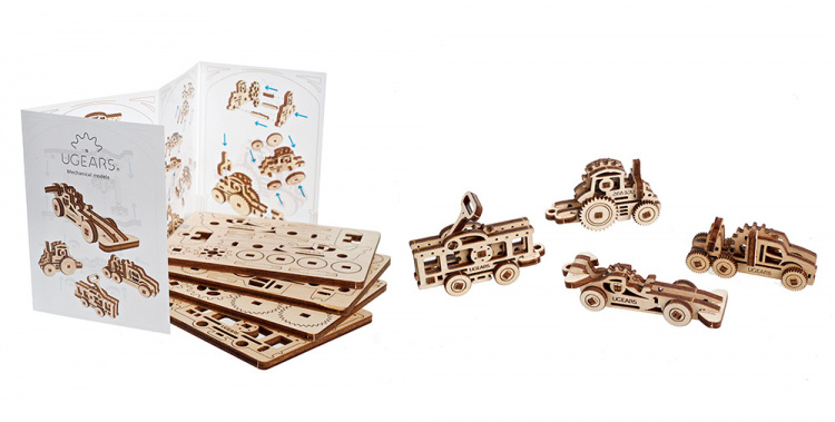 Ugears U-Fidget Vehicles