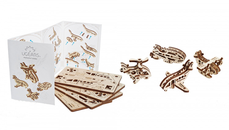 Ugears U-Fidget Aircrafts