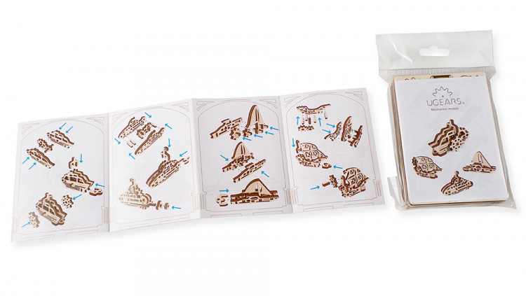 Ugears U-Fidget Ships