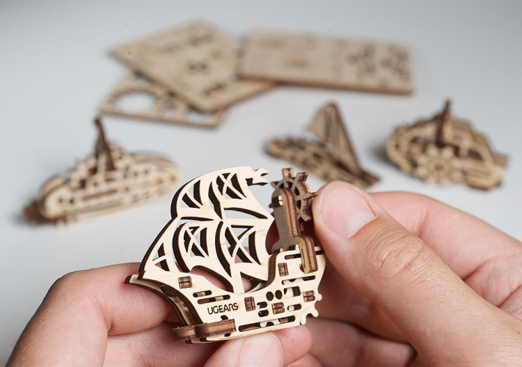 Ugears U-Fidget Ships