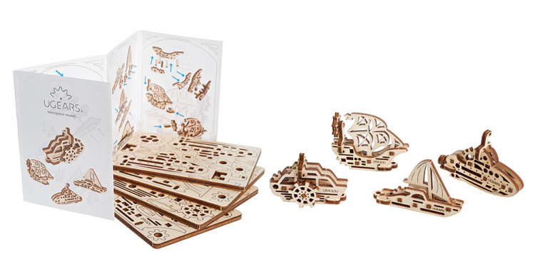 Ugears U-Fidget Ships