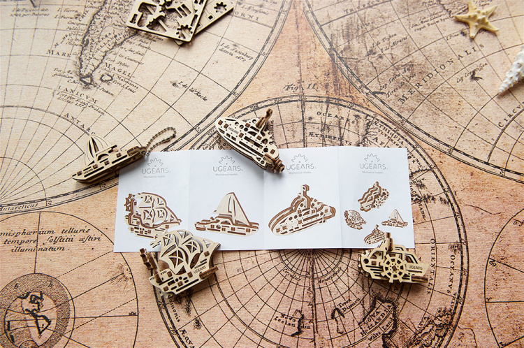 Ugears U-Fidget Ships