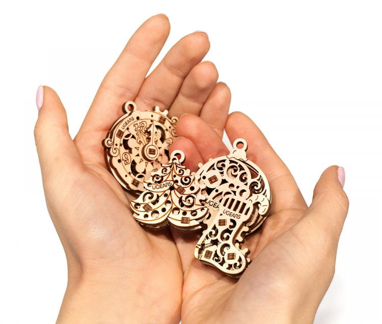 Ugears U-Fidget Happy New Year