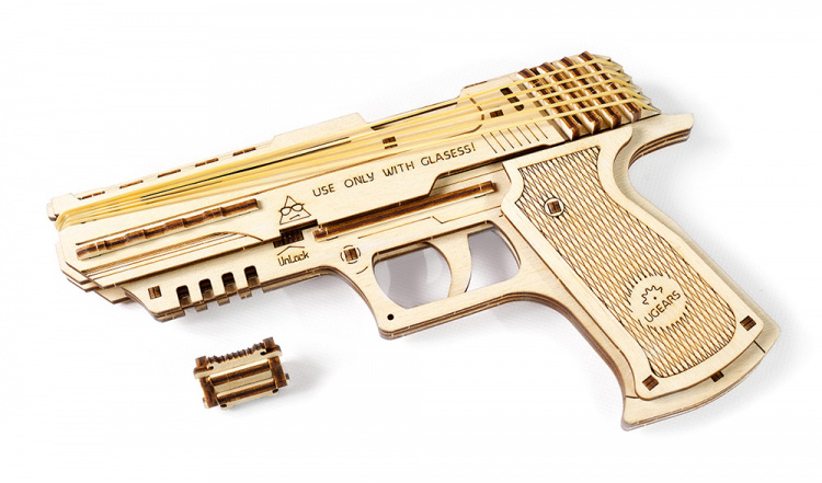 Ugears Wolf-01 Handgun