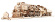 Ugears V-Express Steam Train with Tender Ugears V-Express Steam Train with Tender