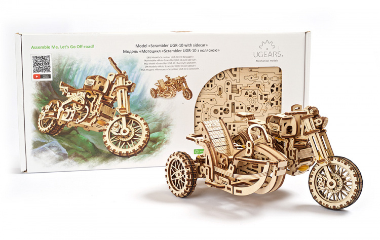 Ugears Scrambler Bike UGR-10