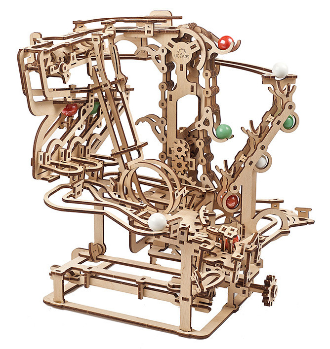 Ugears Marble Run Chain Hiss