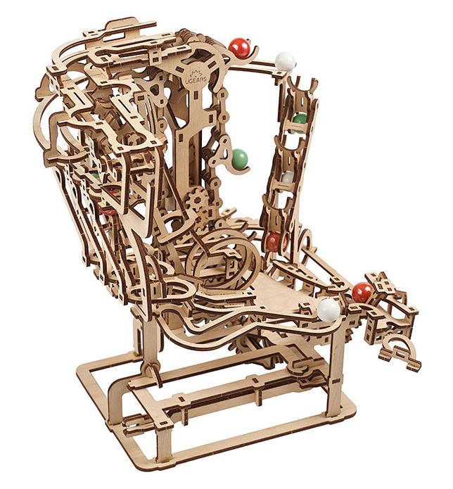 Ugears Marble Run Chain Hiss