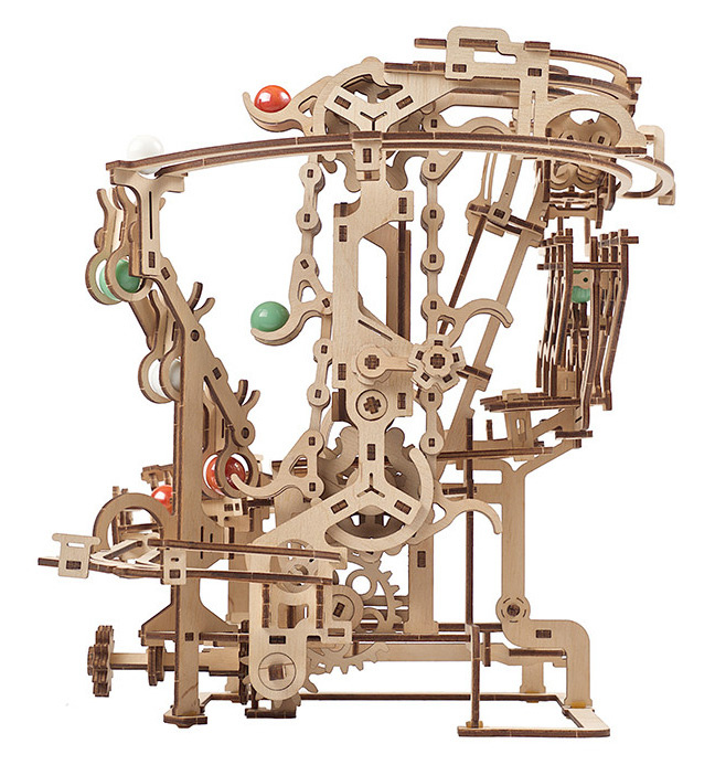 Ugears Marble Run Chain Hiss