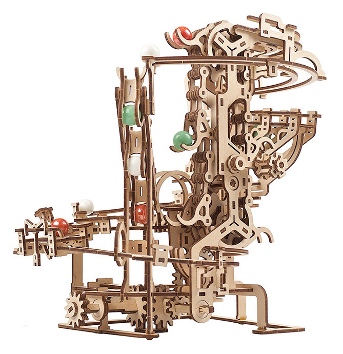 Ugears Marble Run Chain Hiss