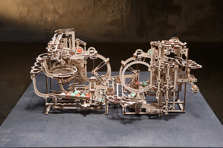 Ugears Marble Run Stepped Hoist
