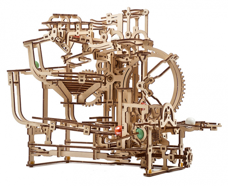 Ugears Marble Run Stepped Hoist
