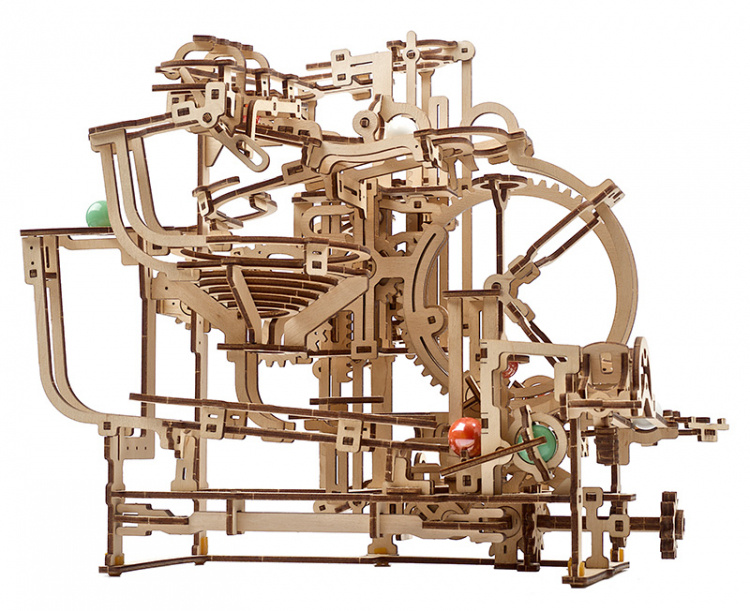 Ugears Marble Run Stepped Hoist