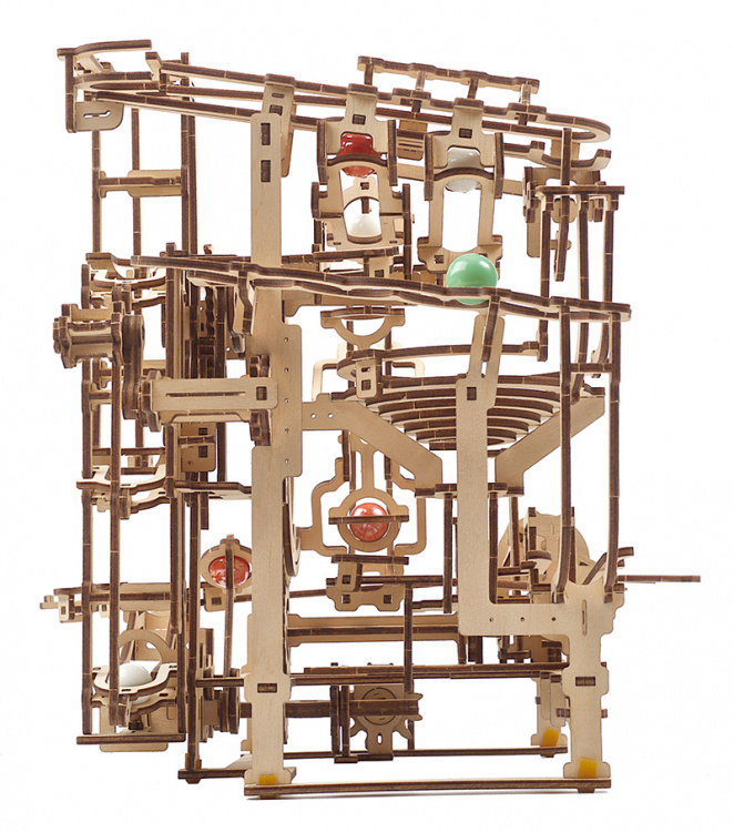 Ugears Marble Run Stepped Hoist