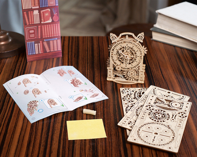 Ugears Vintage Alarm Clock