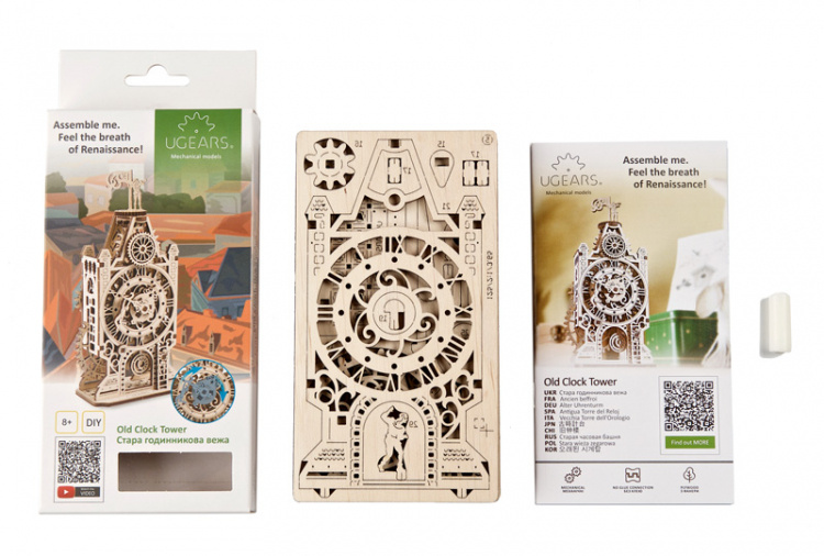 Ugears Old Clock Tower