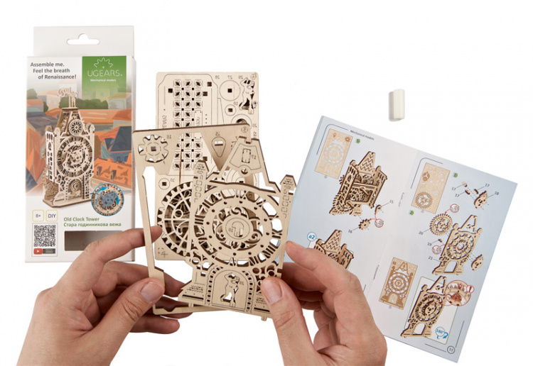 Ugears Old Clock Tower