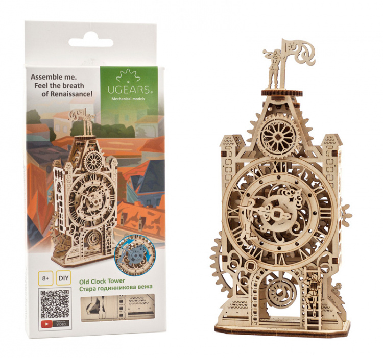 Ugears Old Clock Tower