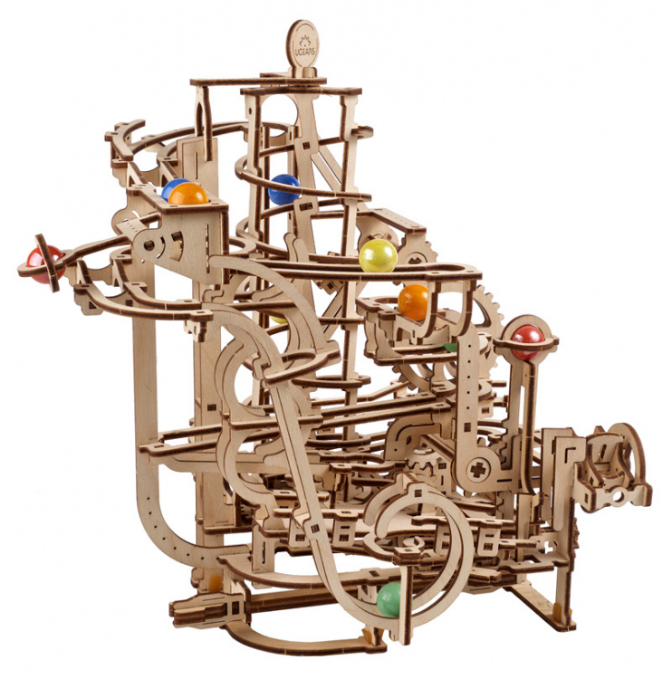Ugears Marble Run Spiral Hoist (Marble - 4)
