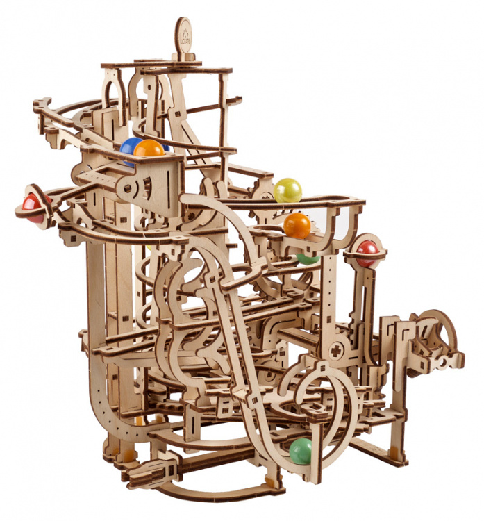 Ugears Marble Run Spiral Hoist (Marble - 4)