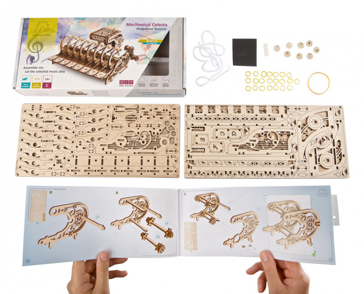 Ugears Mechanical Celesta Musikinstrument