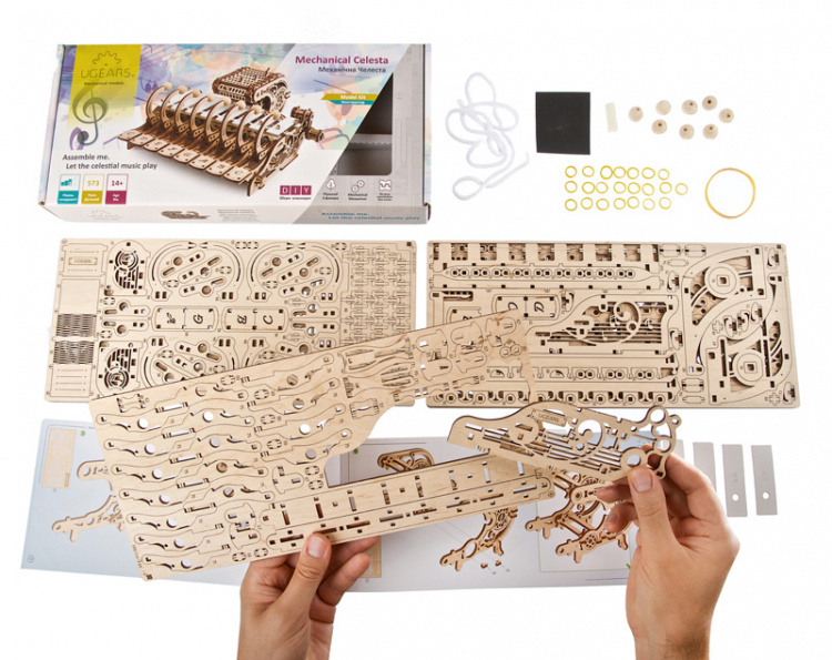 Ugears Mechanical Celesta Musikinstrument