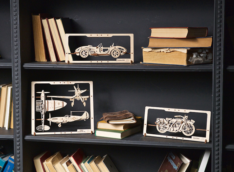 Ugears Roadster MK3 2.5D Pussel