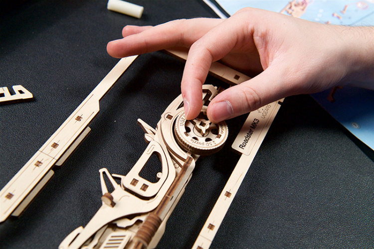 Ugears Roadster MK3 2.5D Pussel