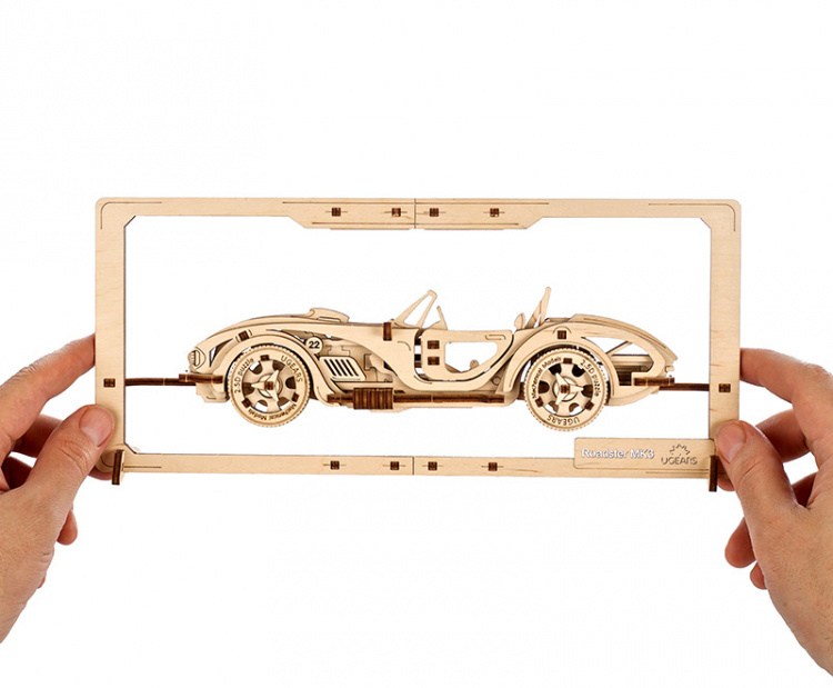 Ugears Roadster MK3 2.5D Pussel