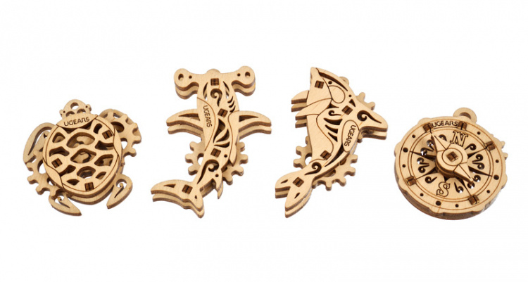 Ugears U-Fidget Atlantic Ocean