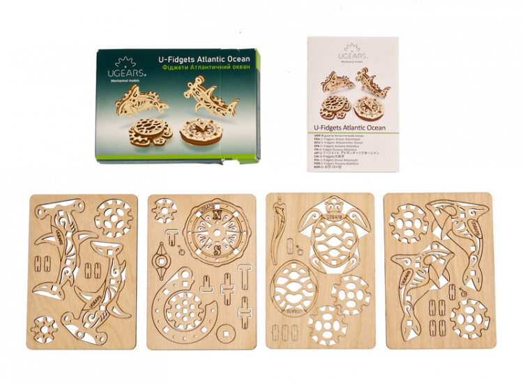 Ugears U-Fidget Atlantic Ocean