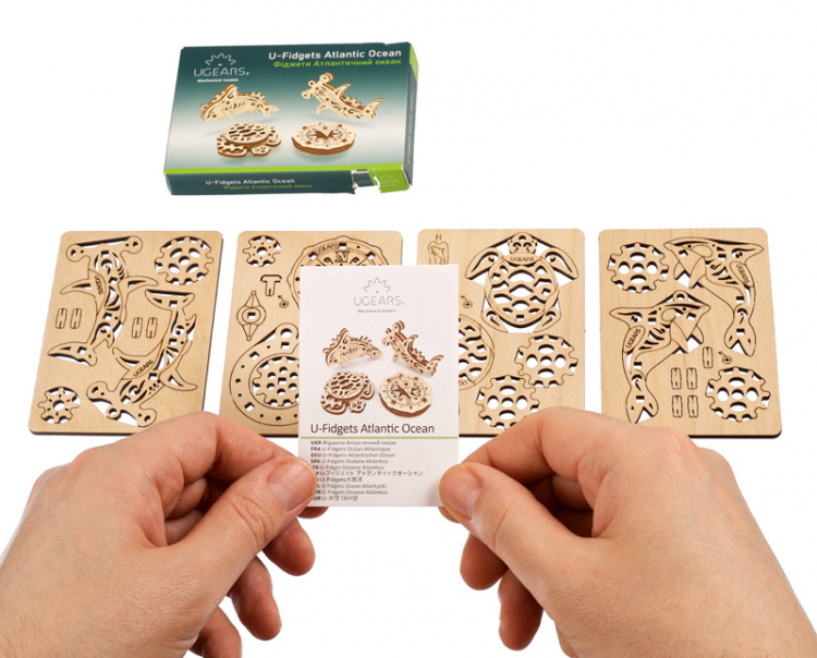 Ugears U-Fidget Atlantic Ocean