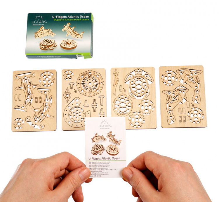 Ugears U-Fidget Atlantic Ocean