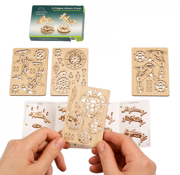 Ugears U-Fidget Atlantic Ocean