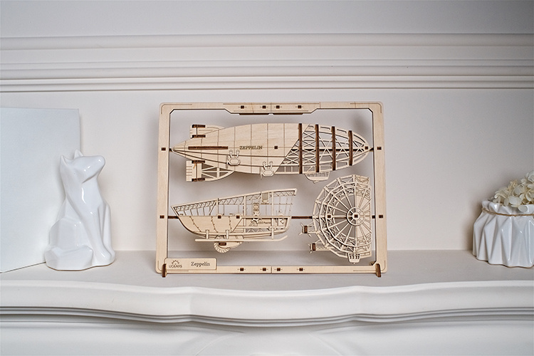 Ugears Zeppelin 2.5D Puzzle